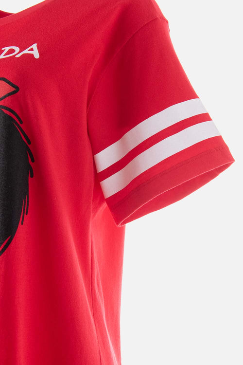 Card slide image -  PIJAMA DE MAFALDA ROJA TIPO BATOLA PARA MUJER