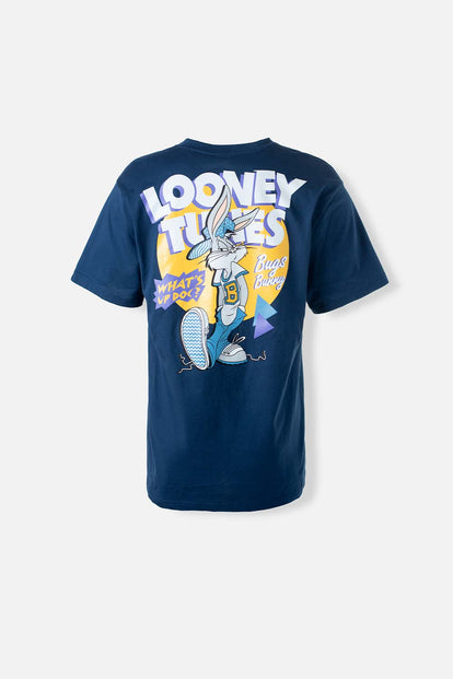CAMISETA DE LOONEY TUNES MANGA CORTA AZUL PARA HOMBRE