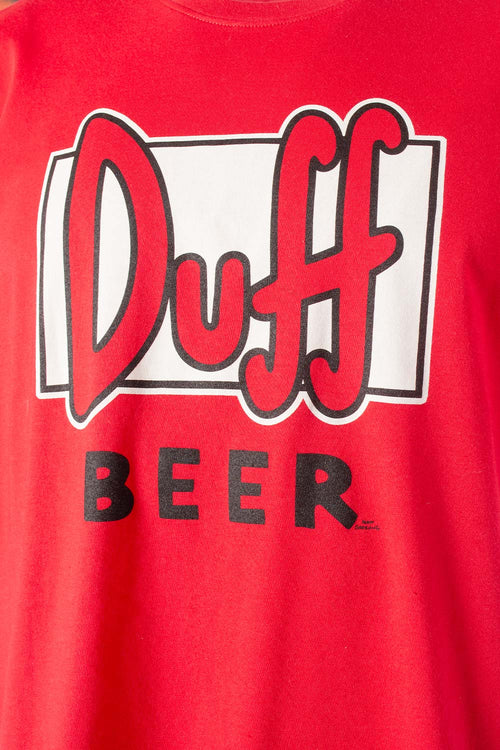 Card slide image -  PIJAMA DE LOS SIMPSON DE PANTALÓN CORTO ROJO Y NEGRO PARA HOMBRE