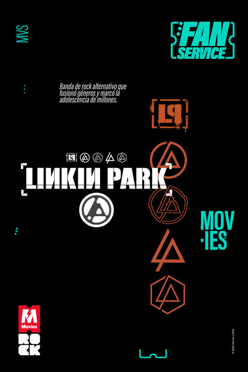 Card slide image -  CAMIBUZO DE LINKIN PARK CUELLO REDONDO GRIS GRAFITO PARA HOMBRE