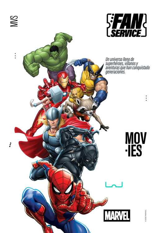 Card slide image -  PANTALONETA DE BAÑO DE MARVEL MULTICOLOR PARA HOMBRE