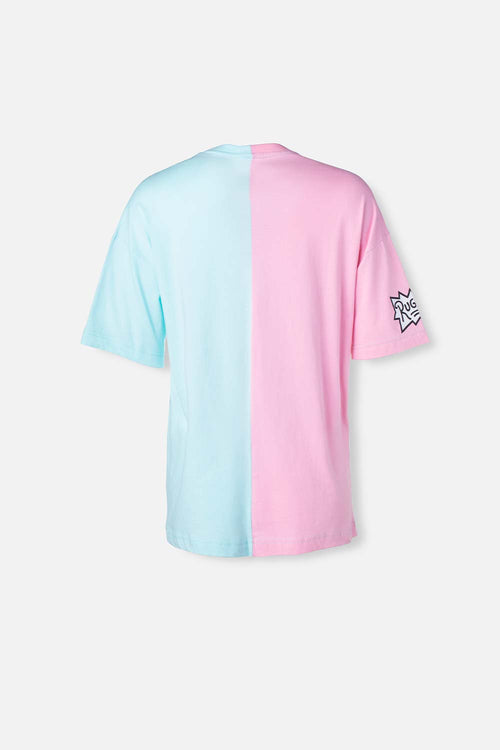 Card slide image -  CAMISETA DE LOS RUGRATS AZUL/ROSADA MANGA CORTA PARA MUJER