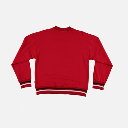 BUZO DE WONDER WOMAN CERRADO ROJO PARA MUJER