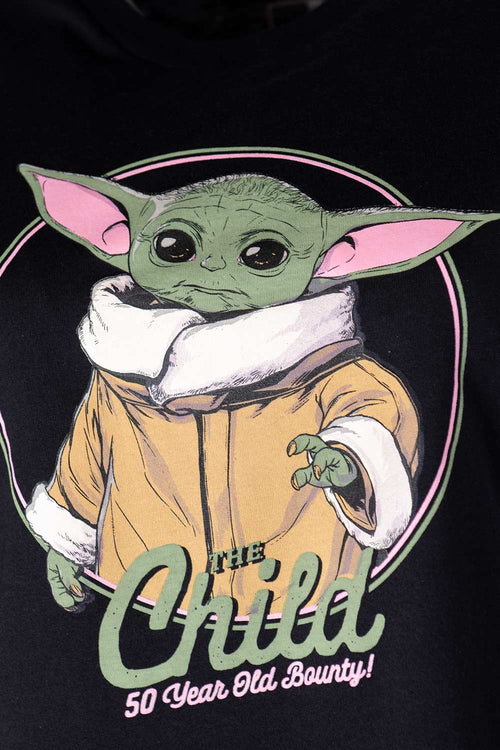 Card slide image -  CAMISETA DE STAR WARS MANGA CORTA NEGRA PARA MUJER