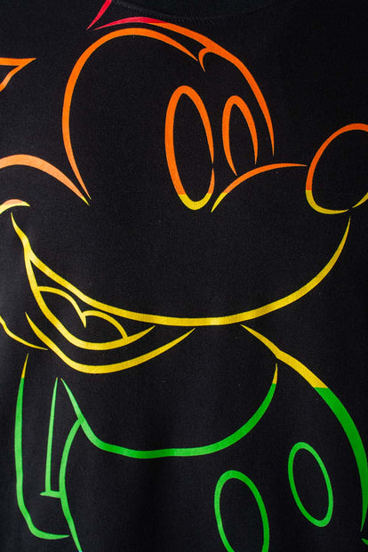 BUZO DE MICKEY MOUSE CERRADO NEGRO GÉNERO NEUTRO