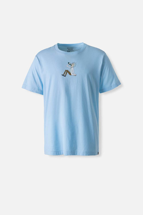 Card slide image -  CAMISETA DE RICK Y MORTY AZUL CLARO ESTAMPADA PARA HOMBRE