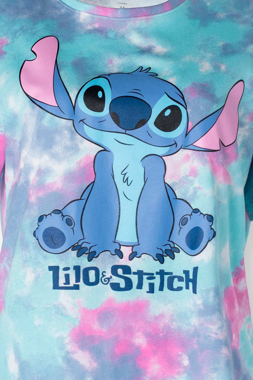 Card slide image -  CAMISETA DE STITCH MULTICOLOR MANGA CORTA PARA MUJER