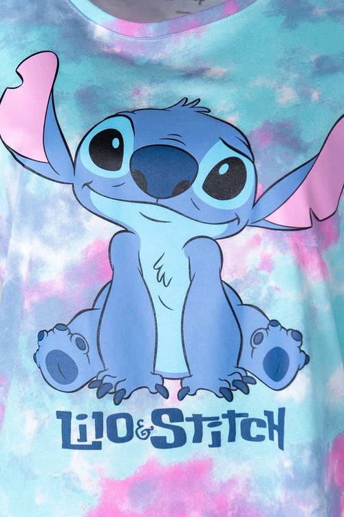 Card slide image -  CAMISETA DE STITCH MULTICOLOR MANGA CORTA PARA MUJER