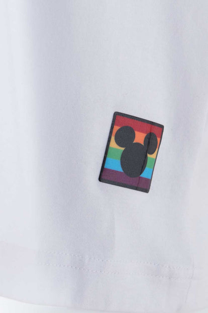 CAMISETA DE MICKEY MOUSE BLANCA OVERSIZE GÉNERO NEUTRO