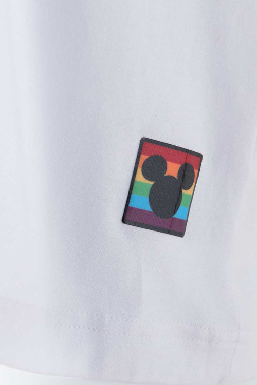 CAMISETA DE MICKEY MOUSE BLANCA OVERSIZE GÉNERO NEUTRO