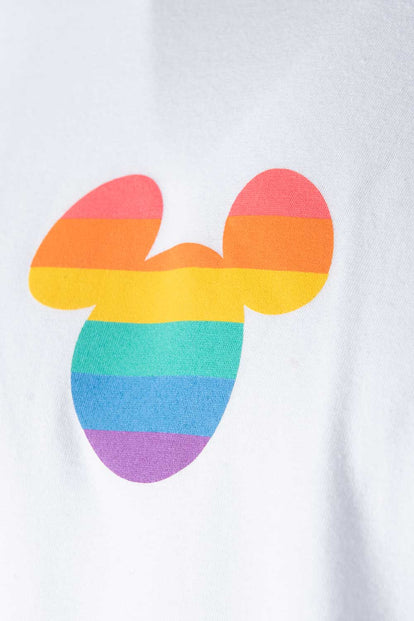 CAMISETA DE MICKEY MOUSE BLANCA OVERSIZE GÉNERO NEUTRO