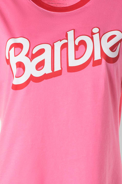 Card slide image -  CAMISETA DE BARBIE ROSADA MANGA CORTA PARA MUJER