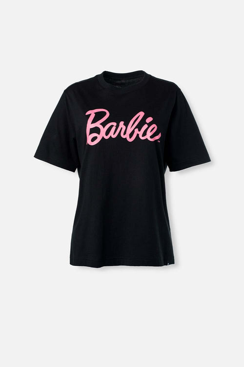 Card slide image -  CAMISETA DE BARBIE NEGRA MANGA CORTA PARA MUJER