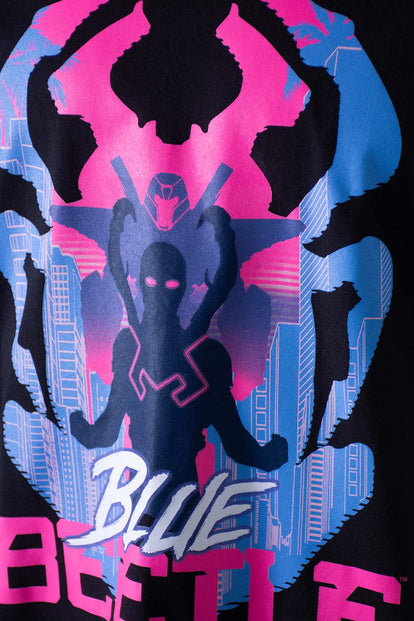 CAMISETA DE BLUE BEETLE REGULAR FIT PARA HOMBRE