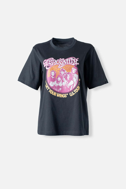 CAMISETA DE AEROSMITH REGULAR FIT PARA MUJER