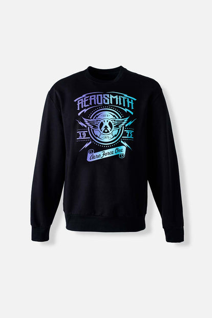  BUZO DE AEROSMITH NEGRO DISEÑO CERRADO GÉNERO NEUTRO