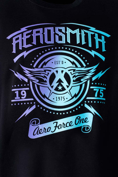  BUZO DE AEROSMITH NEGRO DISEÑO CERRADO GÉNERO NEUTRO