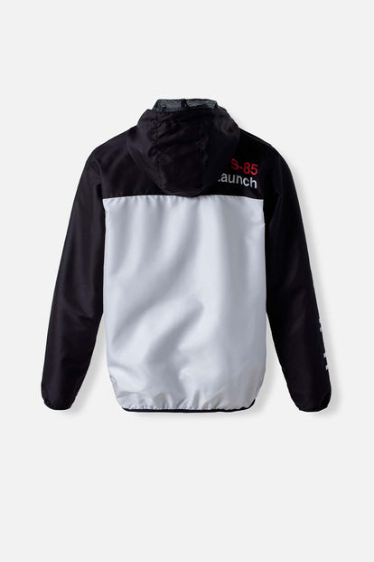 CHAQUETA DE LA NASA MULTICOLOR CON CIERRE PARA HOMBRE