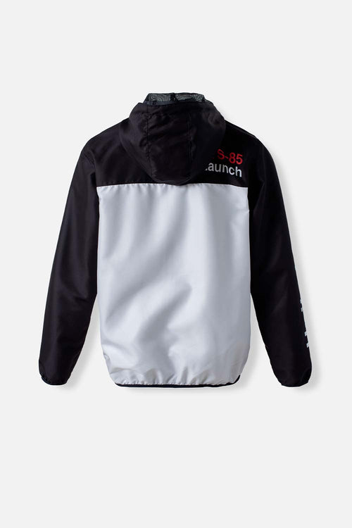 CHAQUETA DE LA NASA MULTICOLOR CON CIERRE PARA HOMBRE