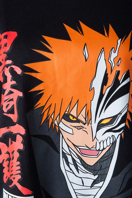 Card slide image -  CAMISETA DE BLEACH MANGA CORTA NEGRA GÉNERO NEUTRO