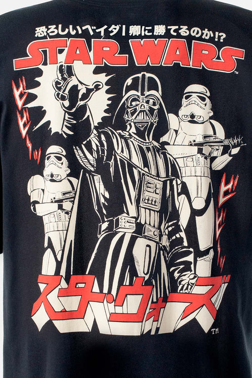 Card slide image -  CAMISETA DE STAR WARS MANGA CORTA NEGRA PARA HOMBRE