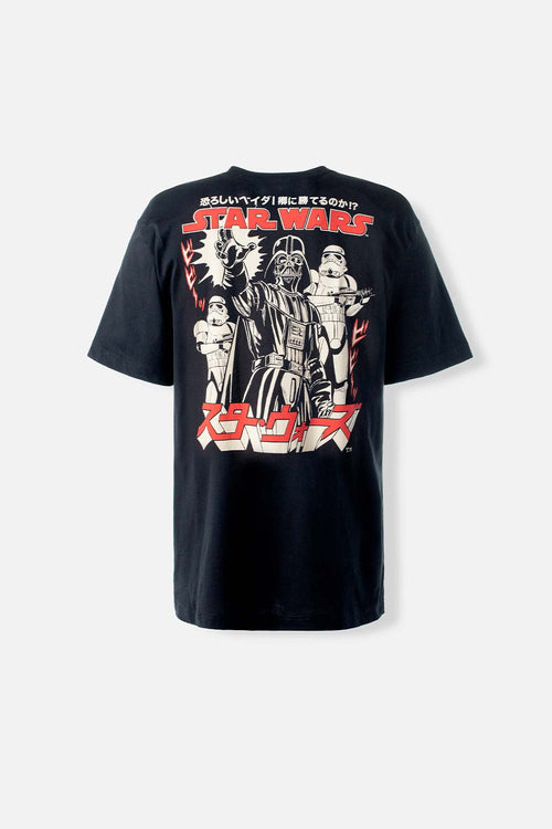 Card slide image -  CAMISETA DE STAR WARS MANGA CORTA NEGRA PARA HOMBRE