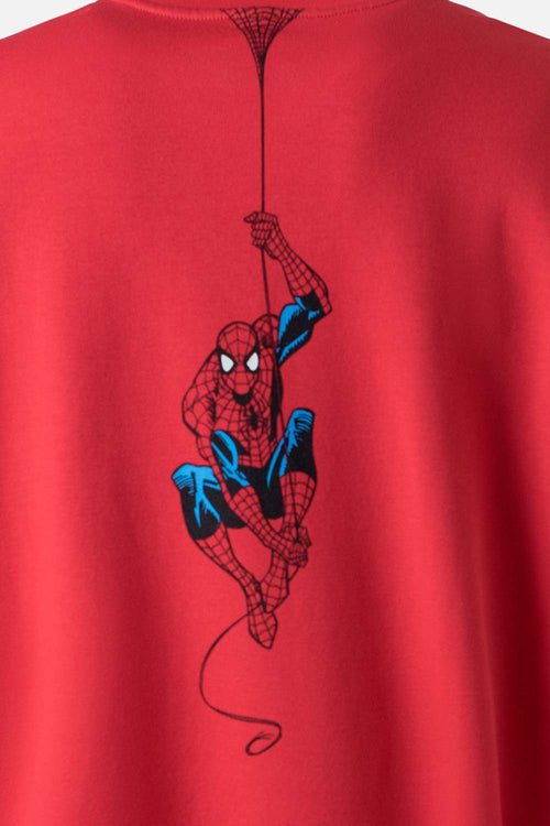 Card slide image -  BUZO DE SPIDER-MAN CERRADO ROJO PARA HOMBRE