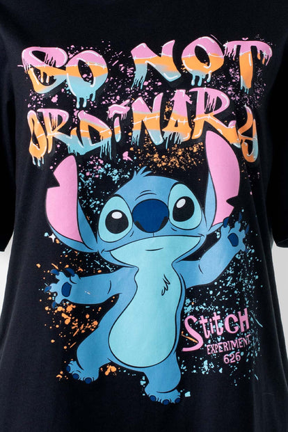 CAMISETA DE STITCH REGULAR FIT PARA MUJER