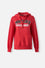 BUZO DE MICKEY MOUSE CERRADO ROJO PARA MUJER