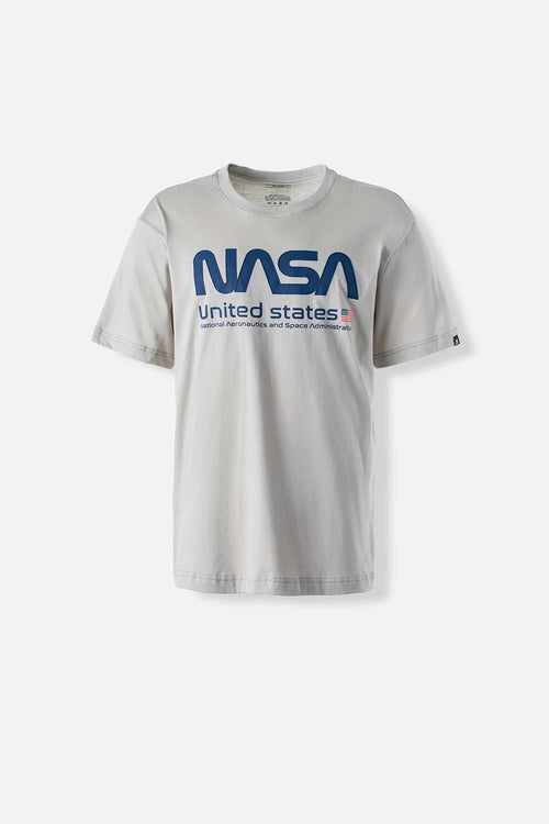 Card slide image -  CAMISETA DE LA NASA MANGA CORTA VERDE ACEITUNA PARA HOMBRE