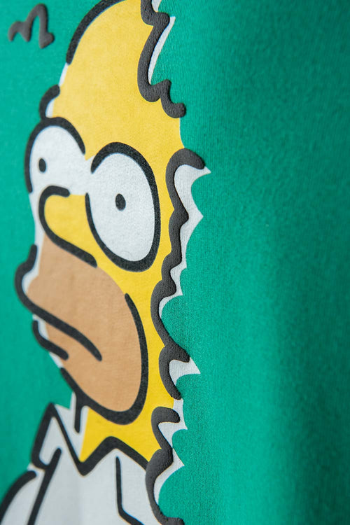 Card slide image -  BUZO DE LOS SIMPSON CERRADO VERDE PARA HOMBRE