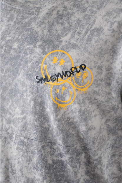 CAMISETA DE SMILEY REGULAR FIT GÉNERO NEUTRO