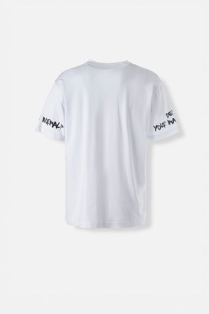 CAMISETA DE SMILEY MANGA CORTA REGULAR FIT GÉNERO NEUTRO