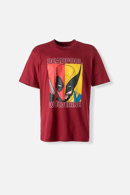 CAMISETA DE DEADPOOL REGULAR FIT GÉNERO NEUTRO
