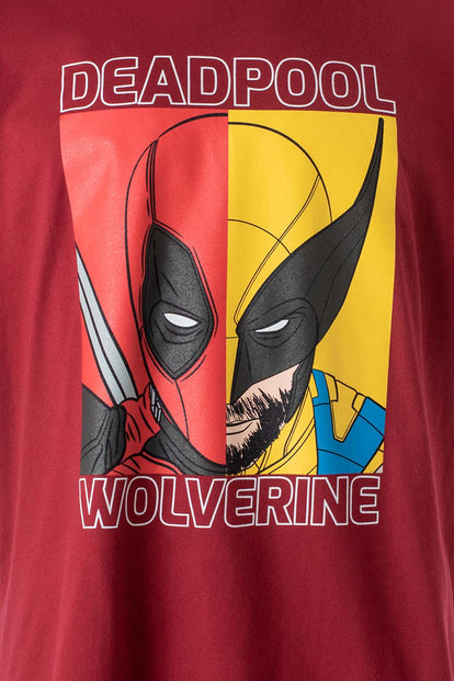 CAMISETA DE DEADPOOL REGULAR FIT GÉNERO NEUTRO