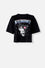 CAMISETA DE KUROMI BOXY FIT PARA MUJER