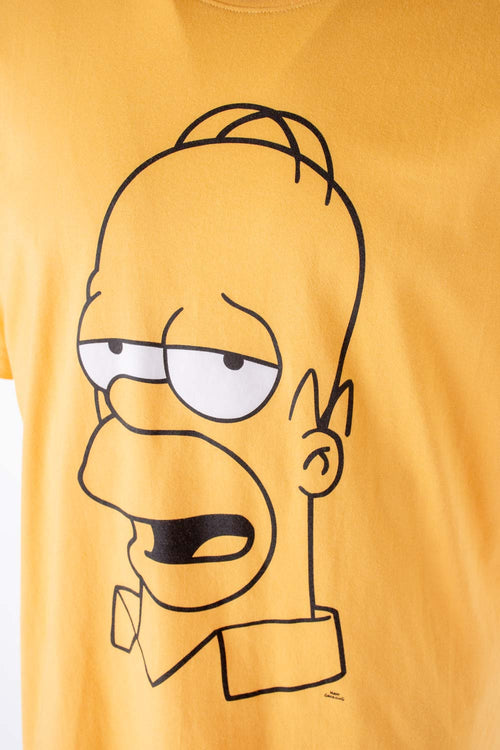 Card slide image -  CAMISETA DE LOS SIMPSON AMARILLA MANGA CORTA PARA HOMBRE