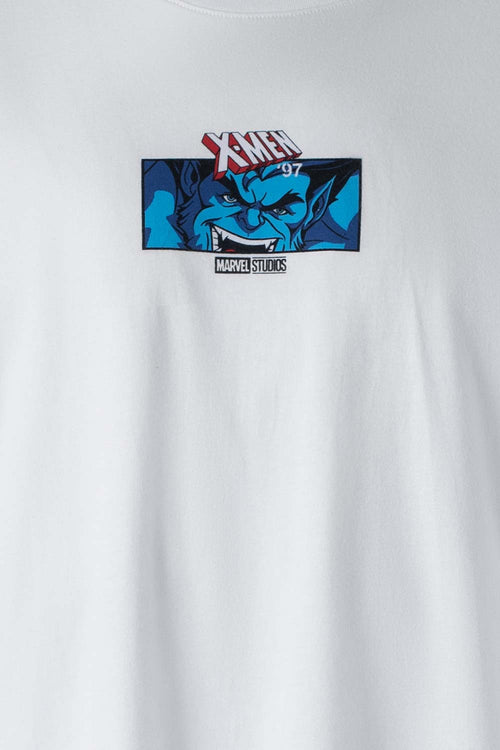 Card slide image -  CAMISETA X-MEN MANGA CORTA BLANCA PARA HOMBRE