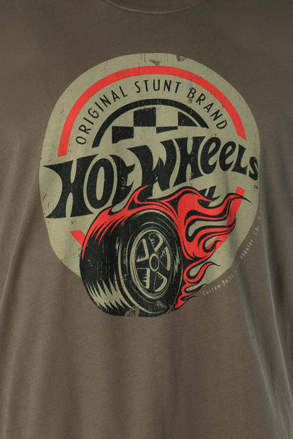CAMISETA DE HOT WHEELS REGULAR FIT PARA HOMBRE