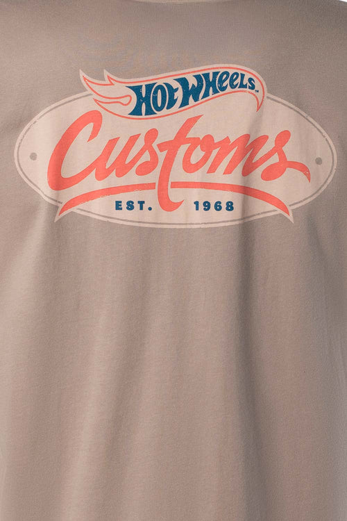 CAMISETA DE HOT WHEELS REGULAR FIT PARA HOMBRE