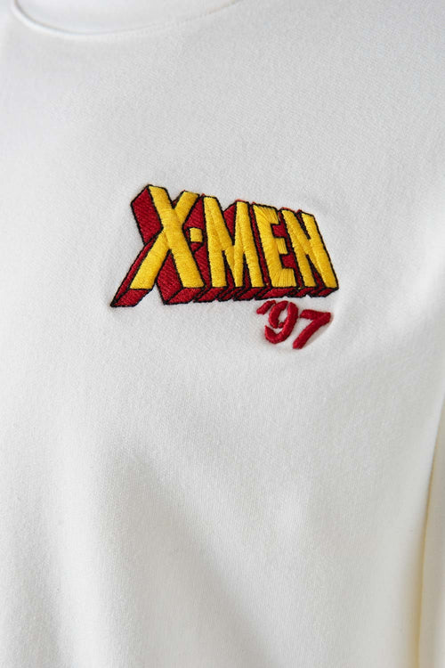 BUZO DE X- MEN MANGA LARGA MARFIL PARA HOMBRE