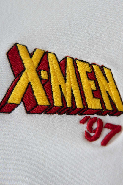  BUZO DE X- MEN MANGA LARGA MARFIL PARA HOMBRE