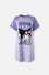 PIJAMA DE KUROMI TIPO BATOLA LILA PARA MUJER