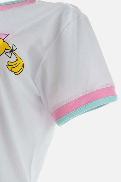 CAMISETA DE LOS RUGRATS BLANCA CON ESTAMPADO PARA MUJER