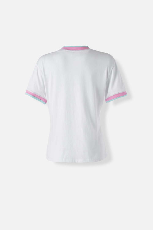 CAMISETA DE LOS RUGRATS BLANCA CON ESTAMPADO PARA MUJER