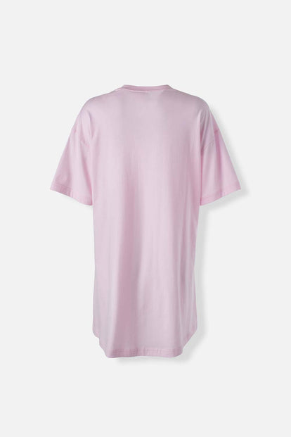  PIJAMA DE MINNIE MOUSE TIPO BATOLA MANGA CORTA ROSADA PARA MUJER