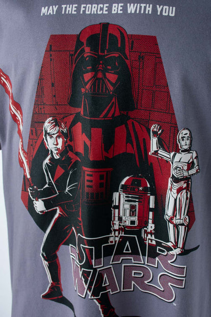 CAMISETA DE STAR WARS REGULAR FIT PARA HOMBRE