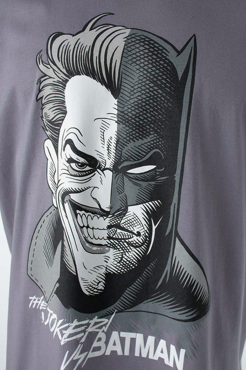 Card slide image -  CAMISETA DE EL JOKER MANGA CORTA GRIS PARA HOMBRE