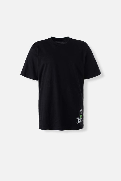 Card slide image -  CAMISETA DE EL JOKER NEGRA ESTAMPADA EN ESPALDA PARA HOMBRE