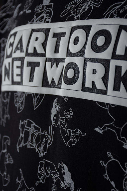 BUZO DE CARTOON NETWORK NEGRO CON CAPUCHA PARA HOMBRE